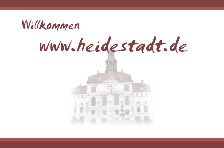 Wilkommen auf www.heidestadt.de